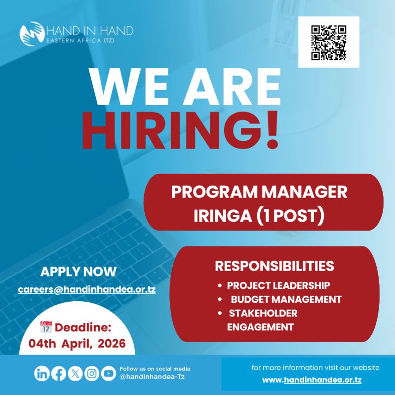 Hand in Hand Eastern Africa Job