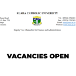 Ruaha Catholic University (RUCU) Job Vacancies 2026 – How to Apply